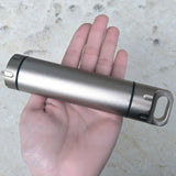 EDC Aluminum Waterproof Capsule Storage Container Tank Survival Kit First Aid Cartridge Outdoor Survival Kit