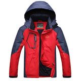 Mountainskin 5XL Men's Spring Fleece Softshell Jackets Outdoor Sports Waterproof Coats Hiking Camping Trekking Male Jacket RM019