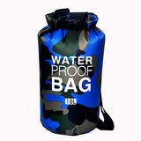 Outdoor Camouflage Portable Rafting Diving Dry Bag Sack PVC Waterproof Folding Swimming Storage Bag for River Trekking 2/5/10L