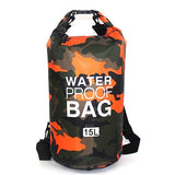 Outdoor Camouflage Portable Rafting Diving Dry Bag Sack PVC Waterproof Folding Swimming Storage Bag for River Trekking 2/5/10L