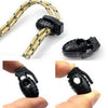 10 Pcs/Lot EDC Gear Tactical Outdoor Hiking Boots Shoes Grenade Shoelace Tightening Non-Slip Buckle Shoelace Buckle Clip