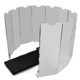 10 plates Fold Camping Cooker Gas Stove Wind Shield