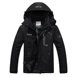 2018 Men's Winter Inner Fleece Waterproof Jacket Outdoor Sport Warm Brand Coat Hiking Camping Trekking Skiing Male Jackets VA063