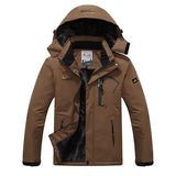 2018 Men's Winter Inner Fleece Waterproof Jacket Outdoor Sport Warm Brand Coat Hiking Camping Trekking Skiing Male Jackets VA063