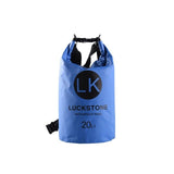 20L Waterproof Dry Outdoor PVC Durable Lightweight Diving floating Camping Camping Backpacks Swimming Bags River Trekking Bags