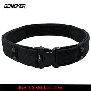 2 Inch Canvas Duty Tactical Sport Belt with Plastic Buckle