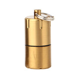 Mini Compact Kerosene Lighter Key Chain Capsule Gasoline Lighter Inflated Keychain Petrol Lighter Outdoor Tools
