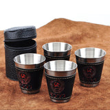 4pcs/lot 70ml Outdoor Camping Cups Set
