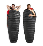 Camping sleeping bag for autumn winter