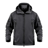 Tactical Outdoor Soft Shell Fishing Hiking Jacket Men Army Sportswear Thermal Hunt Hiking Sport Hoodie Jackets Winter Coat HW487