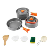 1-12pcs Outdoor Camping Picnic Teapot Pot Set