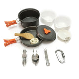 1-12pcs Outdoor Camping Picnic Teapot Pot Set
