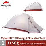2 Man Travel Winter Camping Tent with Mat