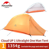 2 Man Travel Winter Camping Tent with Mat
