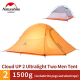 2 Man Travel Winter Camping Tent with Mat