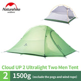 2 Man Travel Winter Camping Tent with Mat