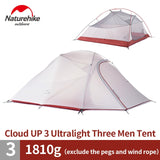 2 Man Travel Winter Camping Tent with Mat