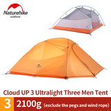 2 Man Travel Winter Camping Tent with Mat