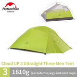 2 Man Travel Winter Camping Tent with Mat