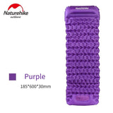 Naturehike Camping Mat Ultralight Inflatable Sleeping Mat with Pillow 1 People