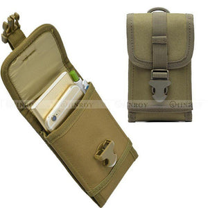 Universal Tactical Bag Mobile Phone Belt Flip Hook Cover Case Pouch Holster