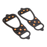 8 Nail Crampons Outdoor Non-slip Shoe Cover Ice Catching Snow Claws Studs Eight-tooth Mountain Walking Non-slip Shoe Covers