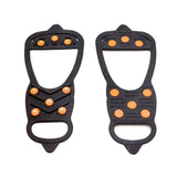 8 Nail Crampons Outdoor Non-slip Shoe Cover Ice Catching Snow Claws Studs Eight-tooth Mountain Walking Non-slip Shoe Covers
