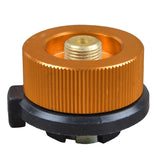 1PCS Outdoor Hiking Camping Stove/Burners Split Furnace Converter Connector Auto-off Gas Cartridge Tank Adapter