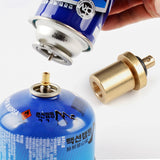 Picnic Gas Refill Adapter Outdoor Camping Hiking Stove Gas Cylinder Tank Refill Adapter Practical Stove Accessory